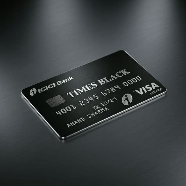 Times Black ICICI Bank Credit Card
