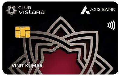 Axis Bank Vistara Credit Card Signature